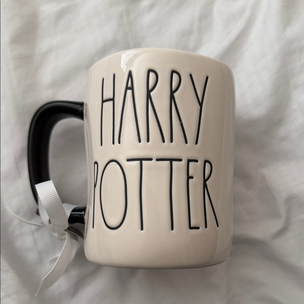NWT Rae Dunn Harry Potter Double Sided Ceramic Mug